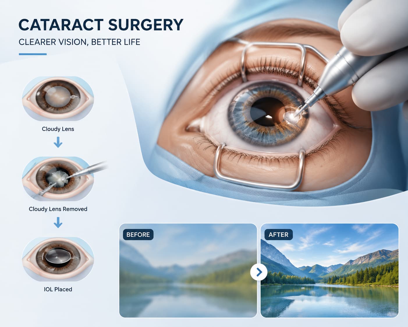 Cataract Surgery: What It Involves and Why It is Different