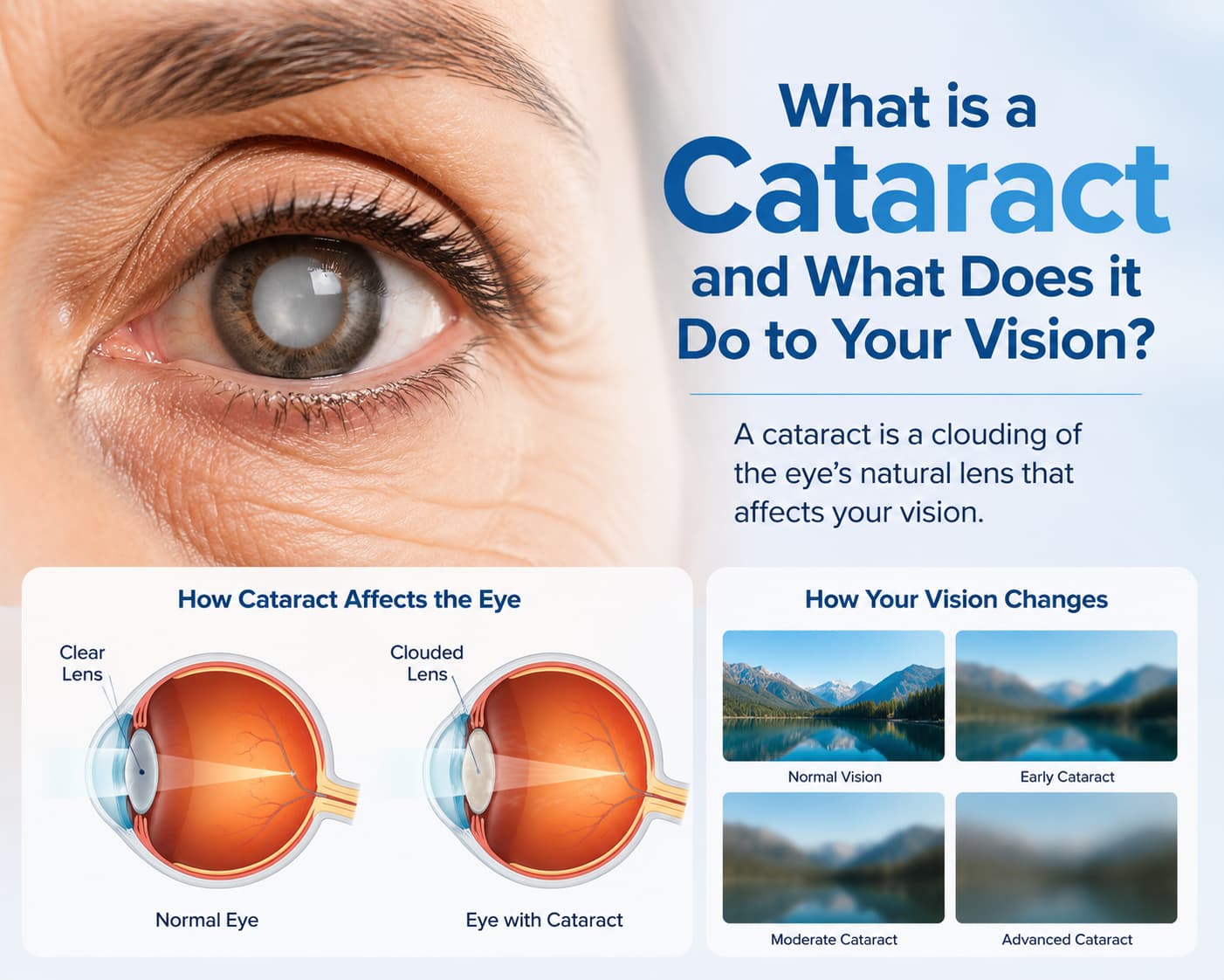 What is a Cataract and What Does it Do to Your Vision?
